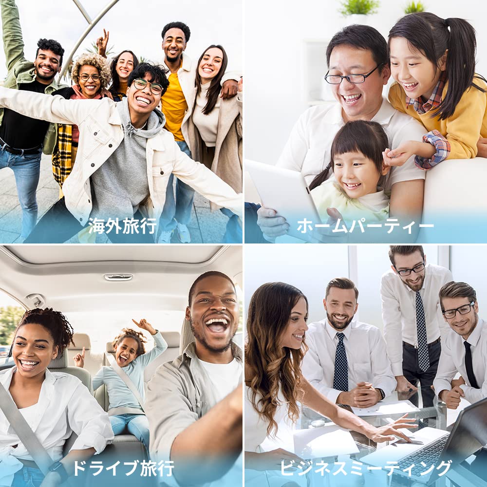 GlocalMe UPP U20 4G モバイル Wi-Fi ルーター 世界で使える