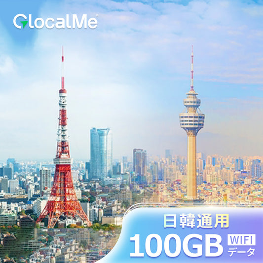 日韓通用 100GB WIFIデータ 30日有効