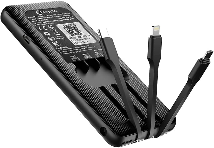 【数量限定】GlocalMe TriForce 大容量7000mAh モバイルバッテリー搭載