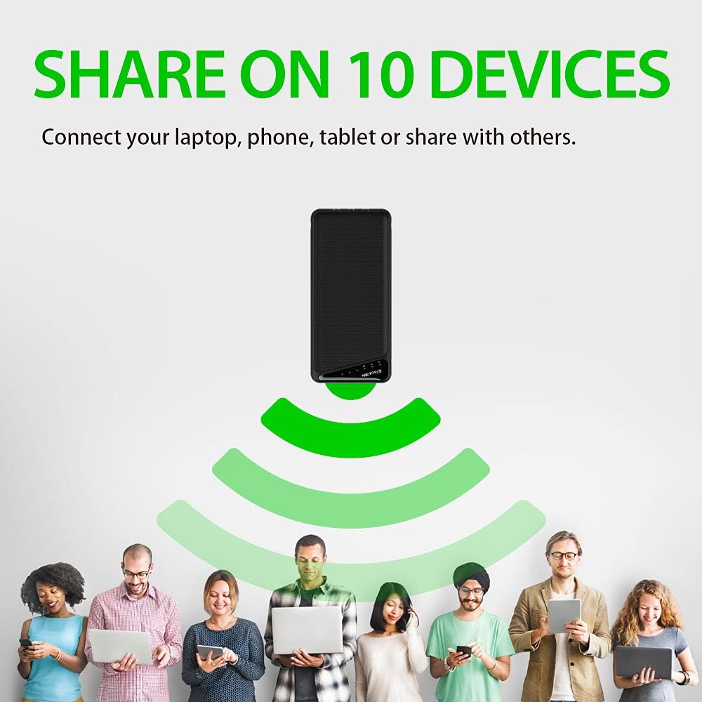 【数量限定】GlocalMe TriForce 大容量7000mAh モバイルバッテリー搭載